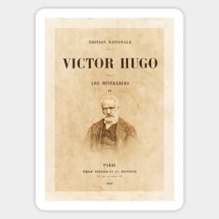 Victor Hugo - Les Miserables, book Sticker